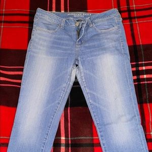 American eagle light wash jeans
